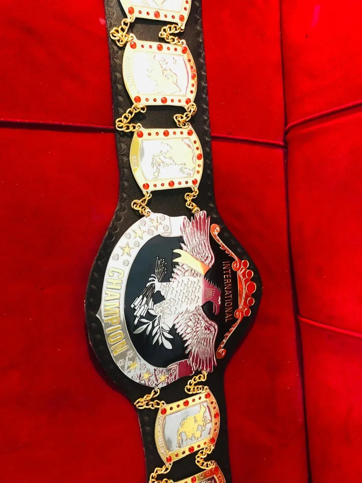 NWA International Tag Team Championship Belt (AJPW Vancouver Version)
