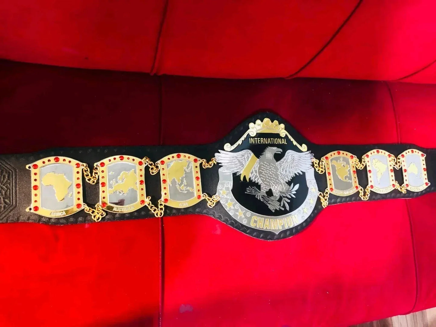 NWA International Tag Team Championship Belt (AJPW Vancouver Version)