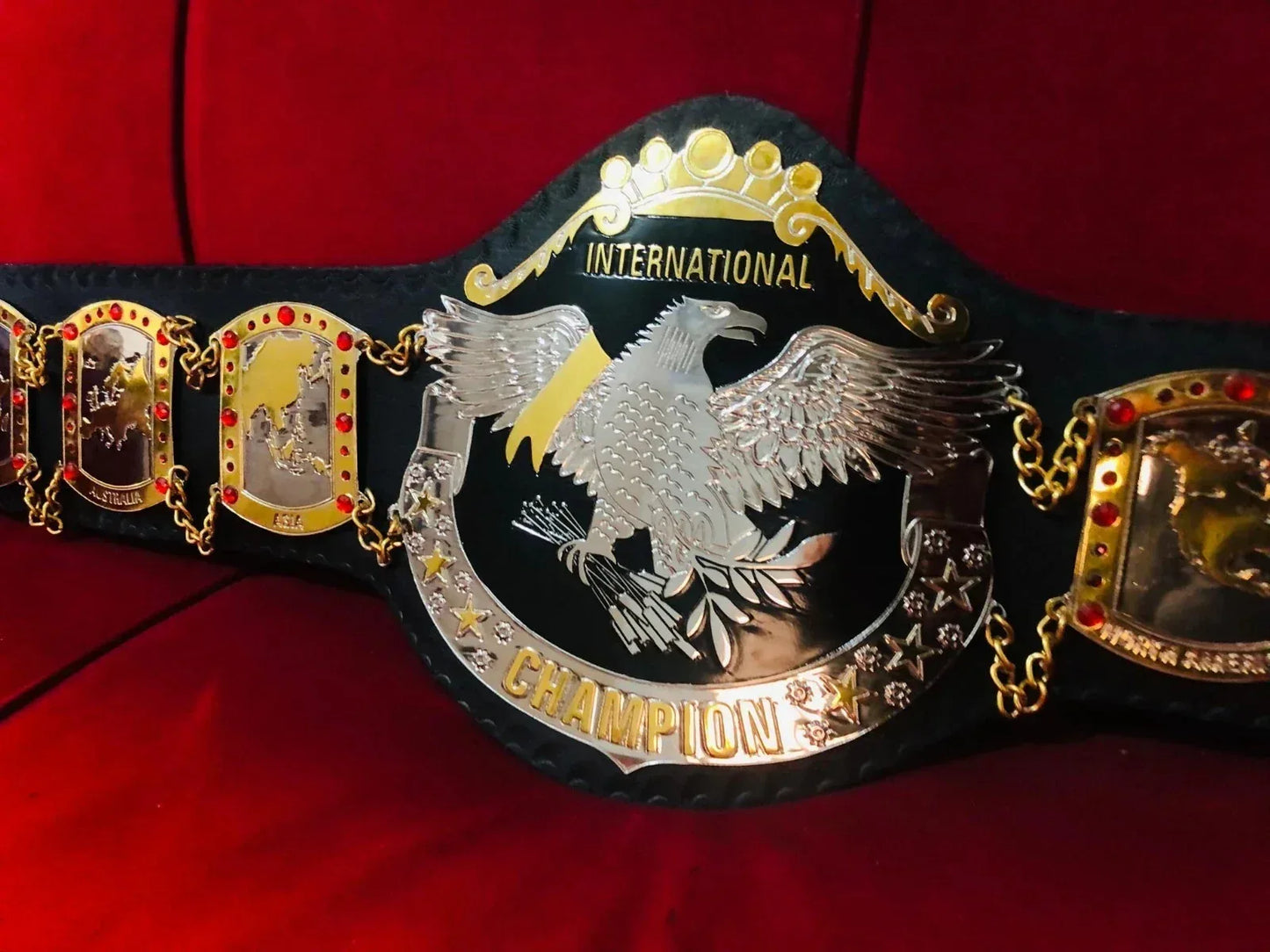 NWA International Tag Team Championship Belt (AJPW Vancouver Version)