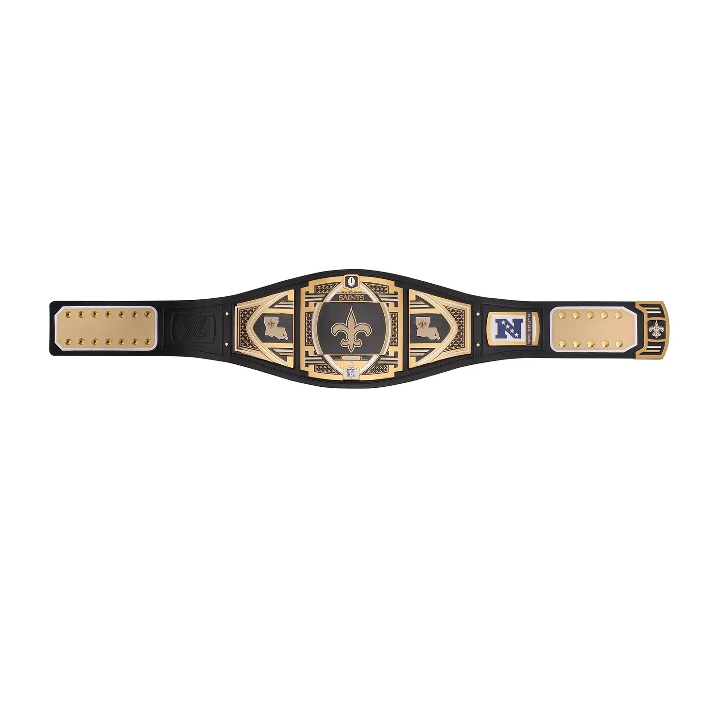 New Orleans Saints WWE Legacy Championship Replica Belt - ELITESTRAPES LIMITED