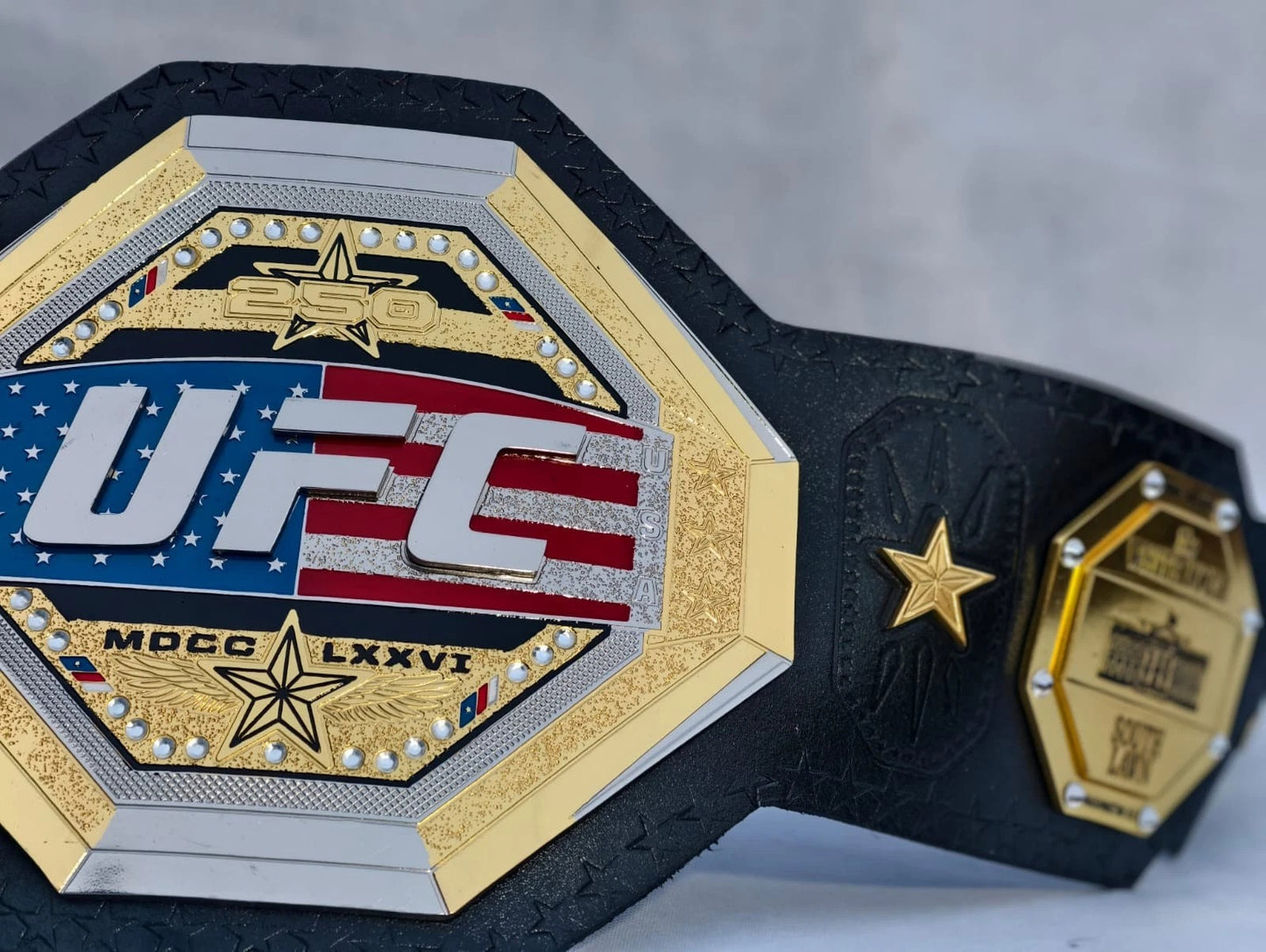 New UFC Freedom Legacy 250 USA Championship Belt Replica