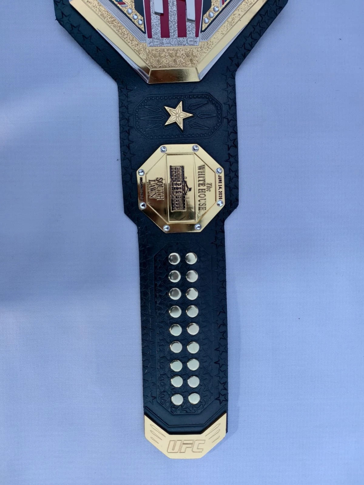 New UFC Freedom Legacy 250 USA Championship Belt Replica