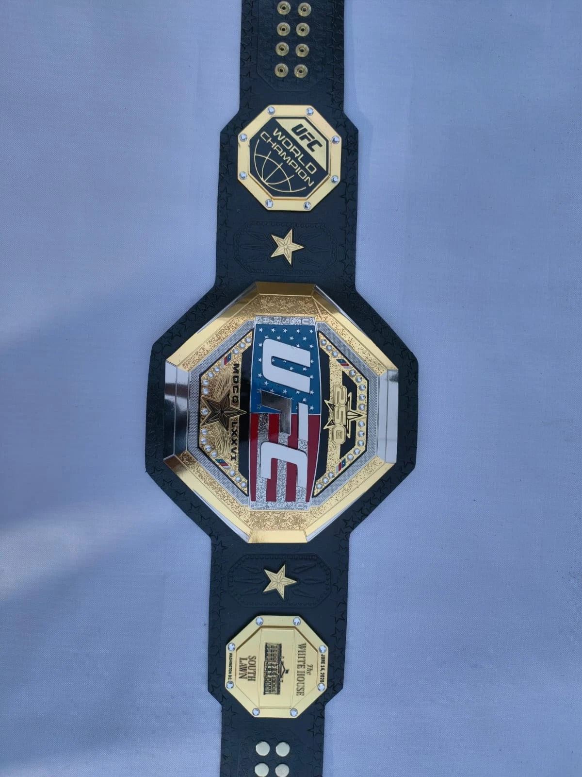 New UFC Freedom Legacy 250 USA Championship Belt Replica