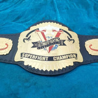 Old UFC SuperFight Championship Belt Replica The Ultimate Fighting Title Belt