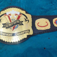 Old UFC SuperFight Championship Belt Replica The Ultimate Fighting Title Belt