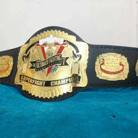 Old UFC SuperFight Championship Belt Replica The Ultimate Fighting Title Belt