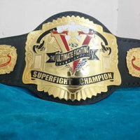 Old UFC SuperFight Championship Belt Replica The Ultimate Fighting Title Belt