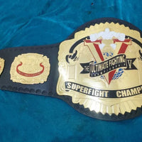Old UFC SuperFight Championship Belt Replica The Ultimate Fighting Title Belt