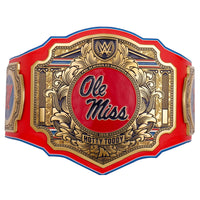 Ole Miss Rebels WWE Legacy Title Belt – Premium Championship Replica Belt