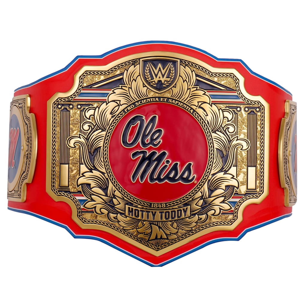 Ole Miss Rebels WWE Legacy Title Belt – Premium Championship Replica Belt
