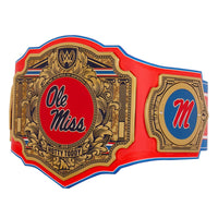 Ole Miss Rebels WWE Legacy Title Belt – Premium Championship Replica Belt