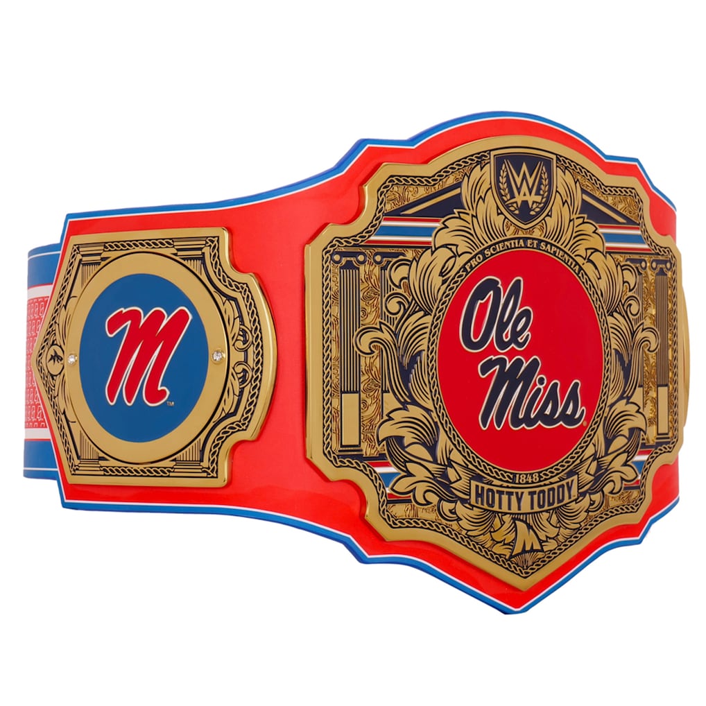 Ole Miss Rebels WWE Legacy Title Belt – Premium Championship Replica Belt