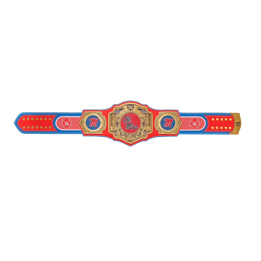 Ole Miss Rebels WWE Legacy Title Belt – Premium Championship Replica Belt