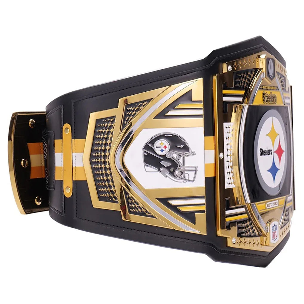 Pittsburgh Steelers WWE Legacy Championship Replica Belt - ELITESTRAPES LIMITED