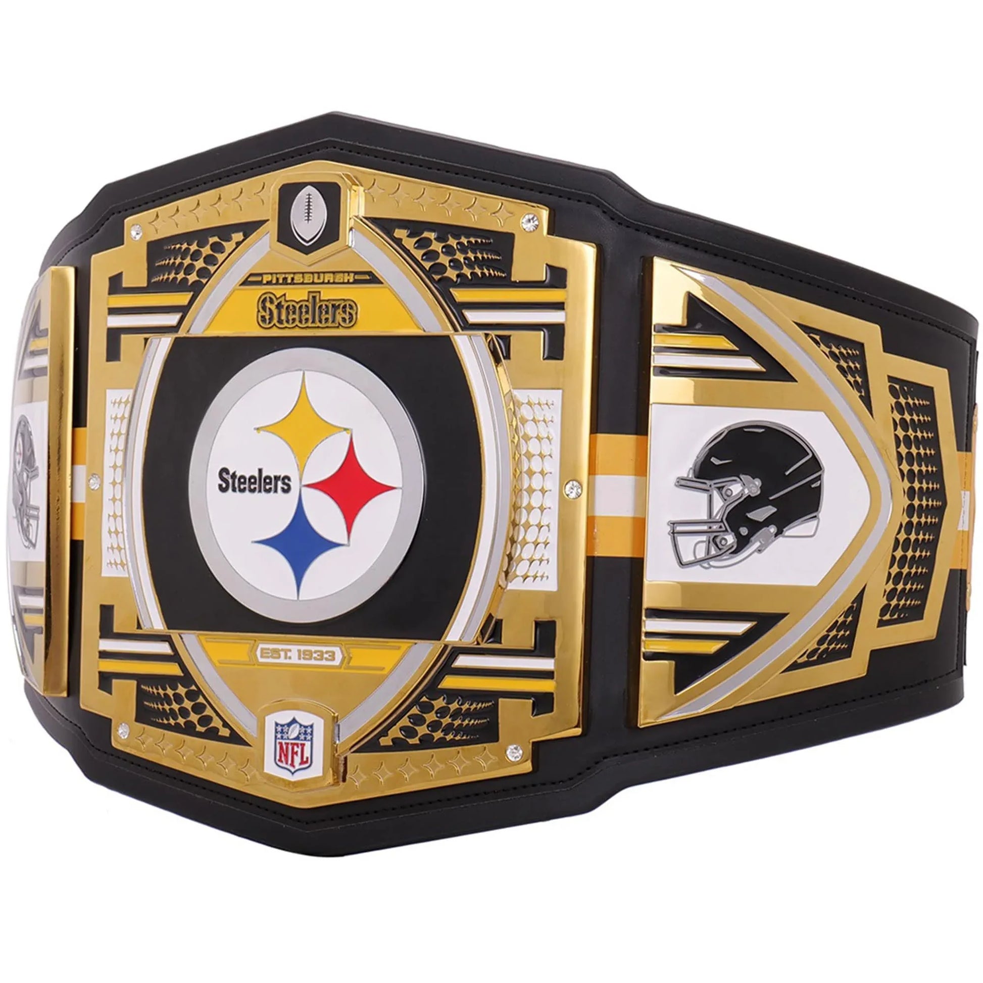 Pittsburgh Steelers WWE Legacy Championship Replica Belt - ELITESTRAPES LIMITED