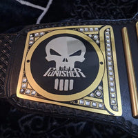Punisher Skull Wrestling Championship Replica Belt – 4MM Heavyweight