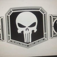 Punisher Skull Wrestling Championship Replica Belt – 4MM Heavyweight