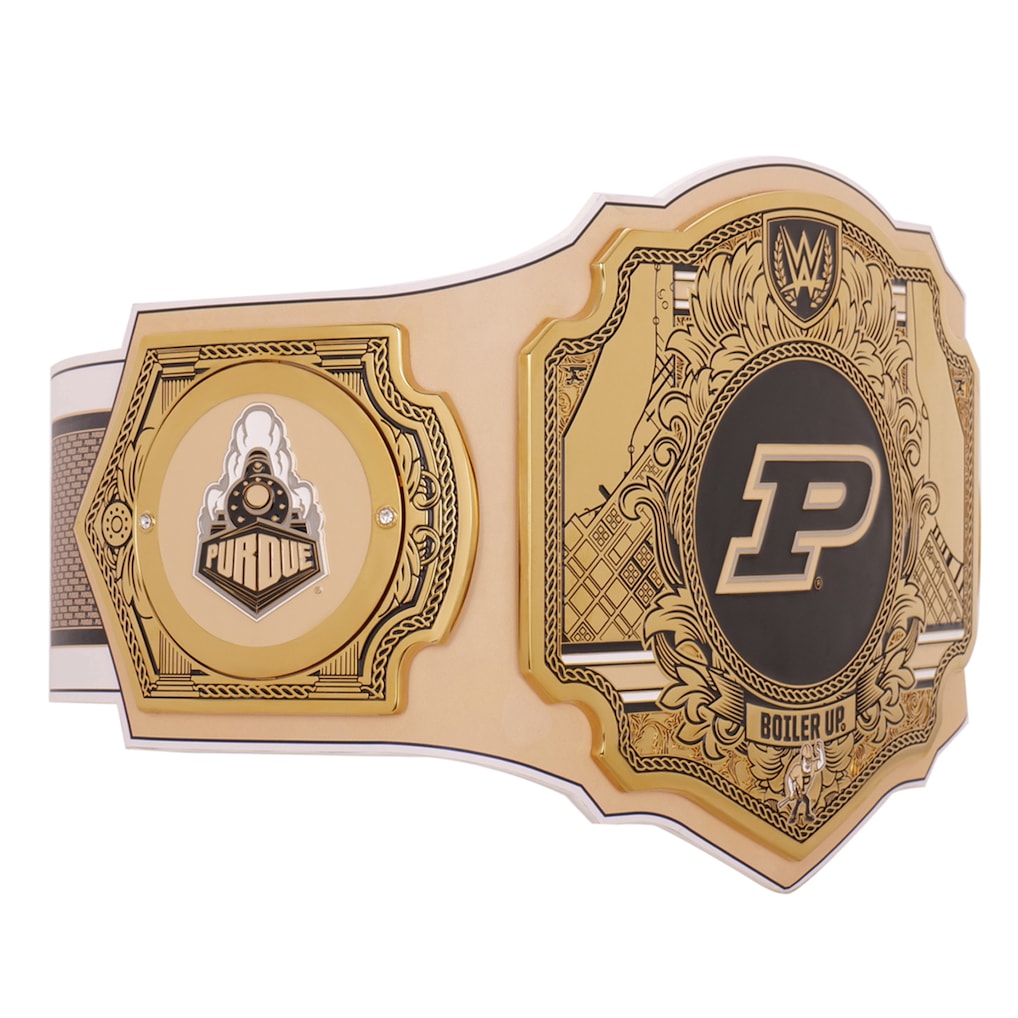 Purdue Boilermakers WWE Legacy Championship Replica Title Belt