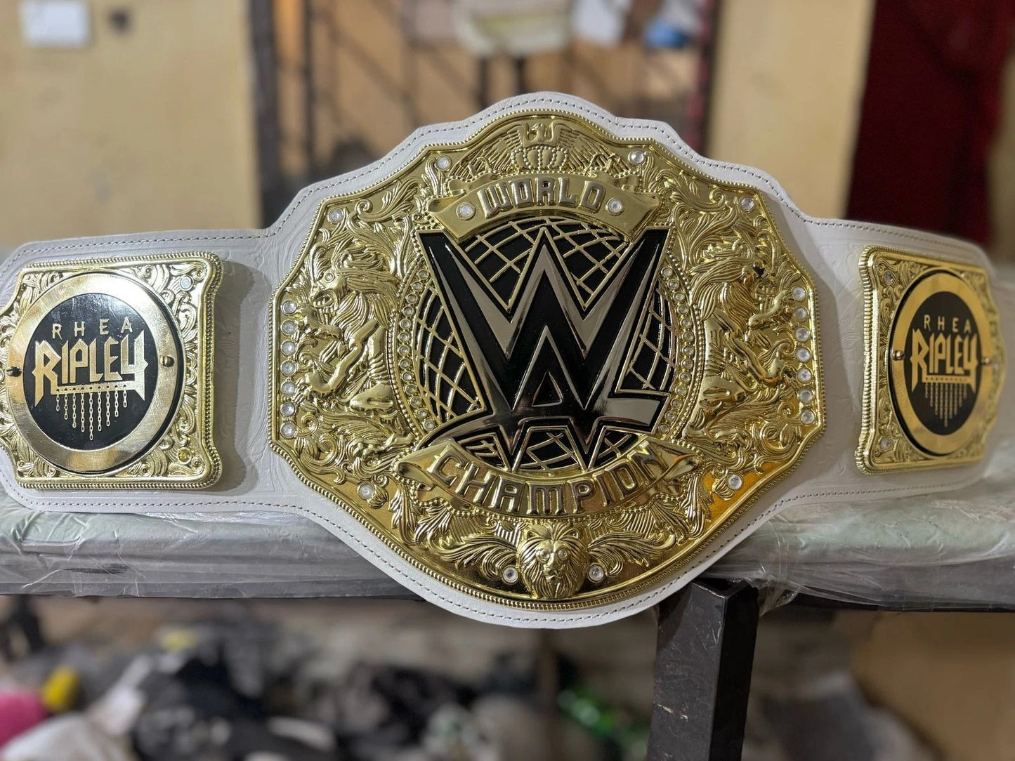 WWE Women World Heavyweight Championship Replica Belt Rhea Ripley