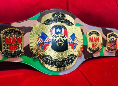 ROH Jay Briscoe World Heavyweight Championship Replica Wrestling Belt