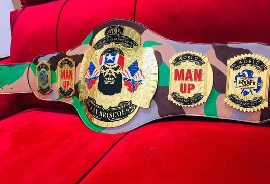 ROH Jay Briscoe World Heavyweight Championship Replica Wrestling Belt
