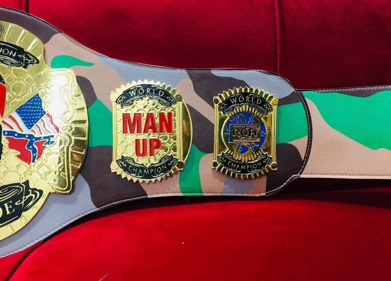 ROH Jay Briscoe World Heavyweight Championship Replica Wrestling Belt