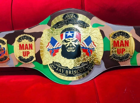 ROH Jay Briscoe World Heavyweight Championship Replica Wrestling Belt
