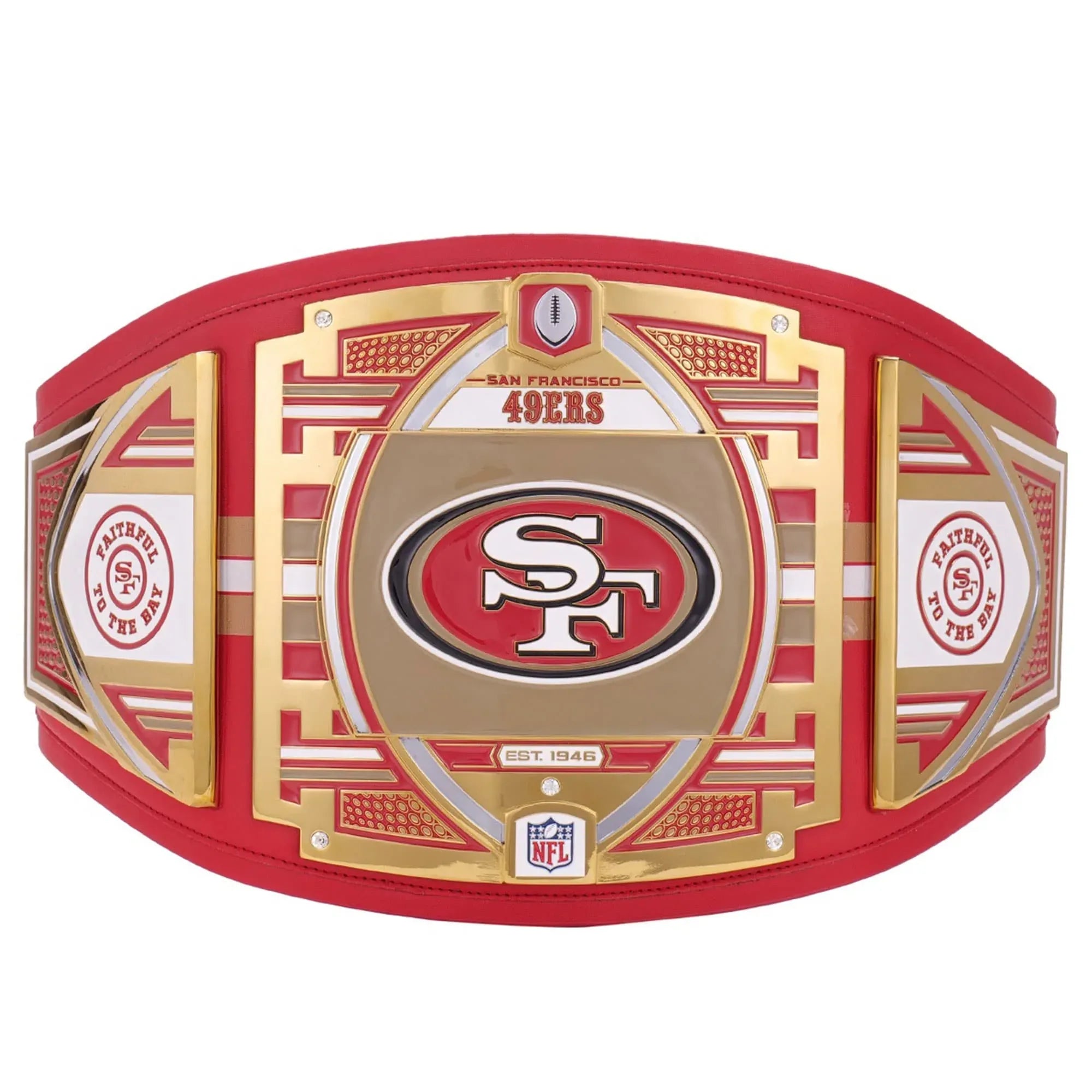 San Francisco 49ers WWE Legacy Championship Replica Belt
