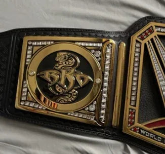 WWE World Heavyweight Championship Black Adult Size Wrestling Belt Randy orton