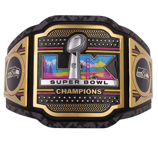 Seattle Seahawks Super Bowl LX Champions Legacy Championship Replica Belt - ELITESTRAPES LIMITED