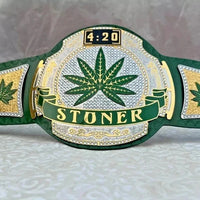 Smoker Stoner 420 Heavyweight Wrestling Championship Belt
