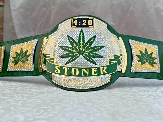 Smoker Stoner 420 Heavyweight Wrestling Championship Belt