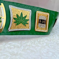 Smoker Stoner 420 Heavyweight Wrestling Championship Belt