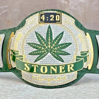 Smoker Stoner 420 Heavyweight Wrestling Championship Belt