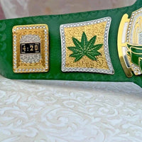 Smoker Stoner 420 Heavyweight Wrestling Championship Belt