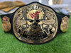 WWF Intercontinental Championship belt and smoking skull wih Dominic Mysterio side plates both 2mm