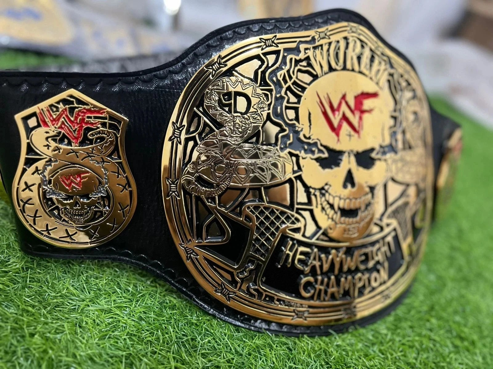 WWE Smoking Skull Championship Replica Belt