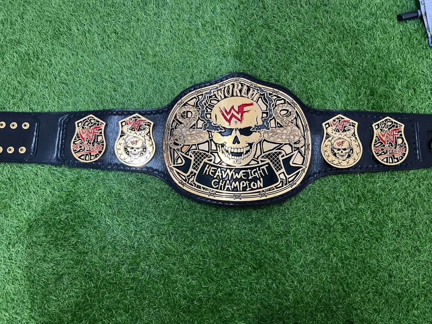 WWE Smoking Skull Championship Replica Belt