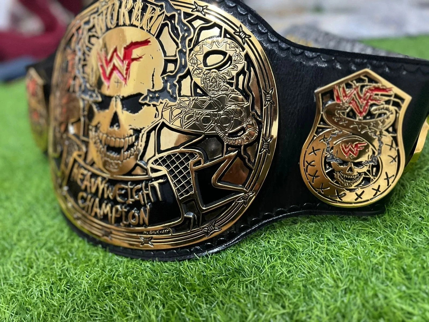 WWE Smoking Skull Championship Replica Belt