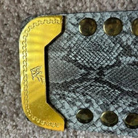 Stone Cold Steve Austin Smoking Skull Championship Belt – Custom