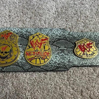Stone Cold Steve Austin Smoking Skull Championship Belt – Custom