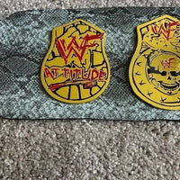 Stone Cold Steve Austin Smoking Skull Championship Belt – Custom