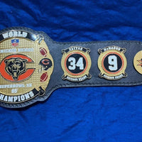 Superbowl Chicago Bears Replica Championship Belt