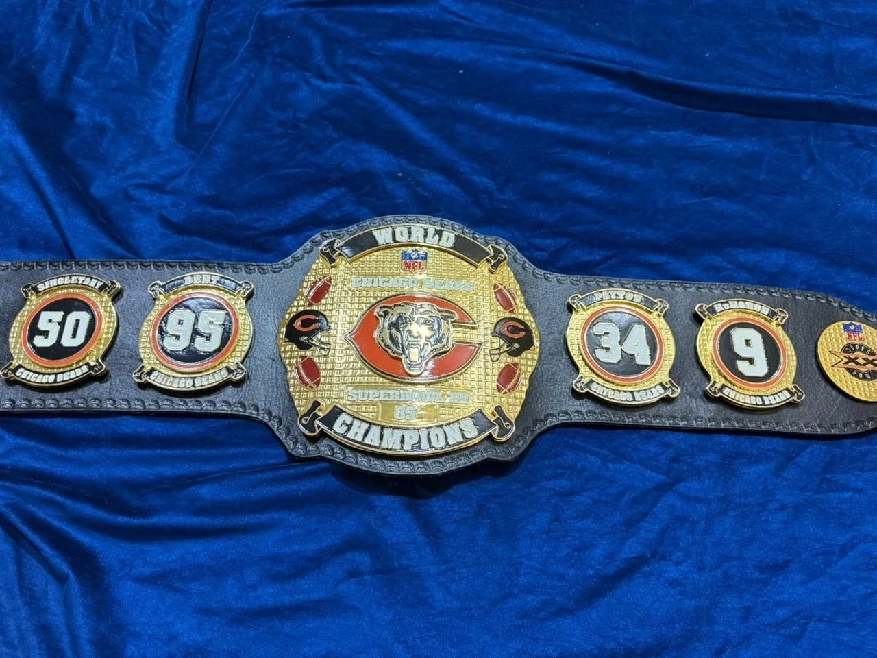 Superbowl Chicago Bears Replica Championship Belt