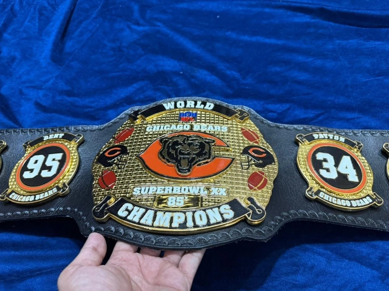 Superbowl Chicago Bears Replica Championship Belt