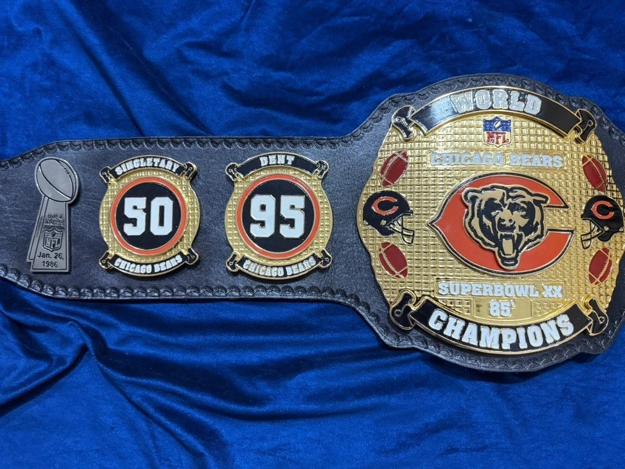 Superbowl Chicago Bears Replica Championship Belt