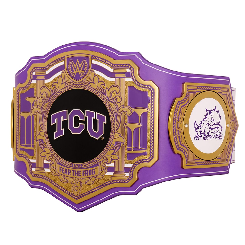 TCU Horned Frogs WWE Legacy Title Belt – Premium Championship Replica Belt