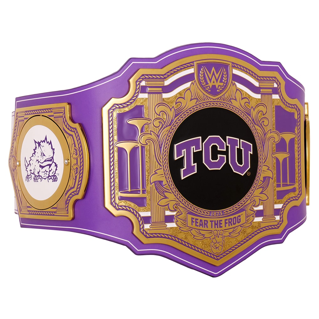 TCU Horned Frogs WWE Legacy Title Belt – Premium Championship Replica Belt