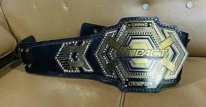 TNA Grand Impact Wrestling Champion Replica Title Belt – Adult Full Size - ELITESTRAPES LIMITED