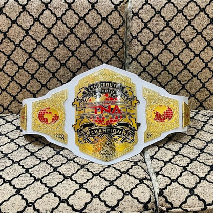 TNA World Knockouts Wrestling Champion Replica Title Belt – Adult Full Size - ELITESTRAPES LIMITED
